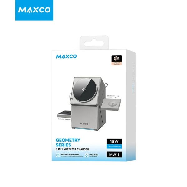 Maxco Certified Wireless 3 in 1 Charger - Image 3