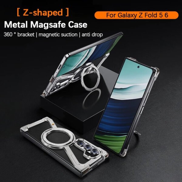 Samsung Z Fold Aluminum Alloy Case - Image 5