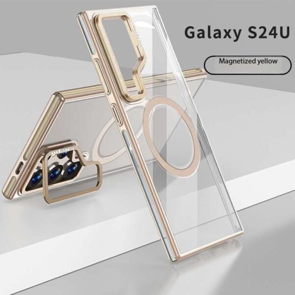 Galaxy Transparent Magsafe Case with Stand