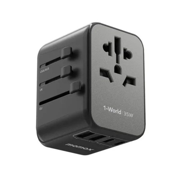 MOMAX 35W Travel Adapter