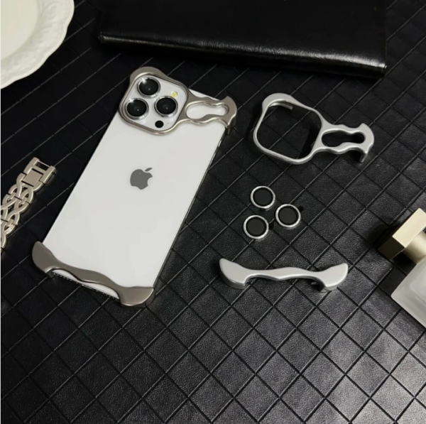 Metal Frameless Shockproof Corner Pads for iPhone